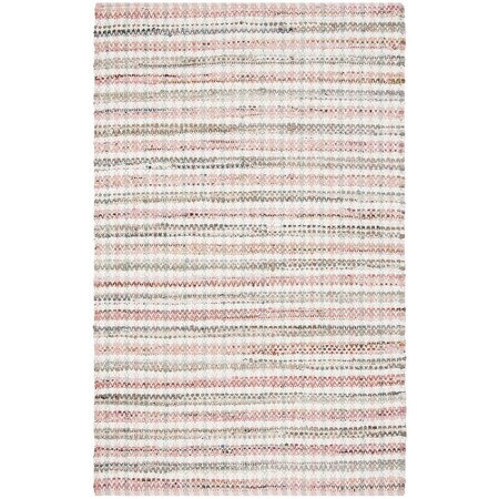 Safavieh Montauk Hand Woven Rectangle Area Rug, Pink and Multicolor - 8 x 10 ft. MTK950D-8